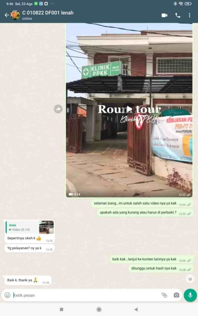 testimonial jasa foto produk tiktok short video defoto.id