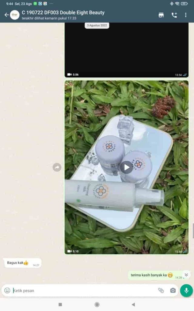 testimonial jasa foto produk tiktok short video defoto.id